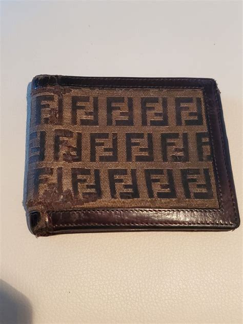 fendi zucca wallet mens